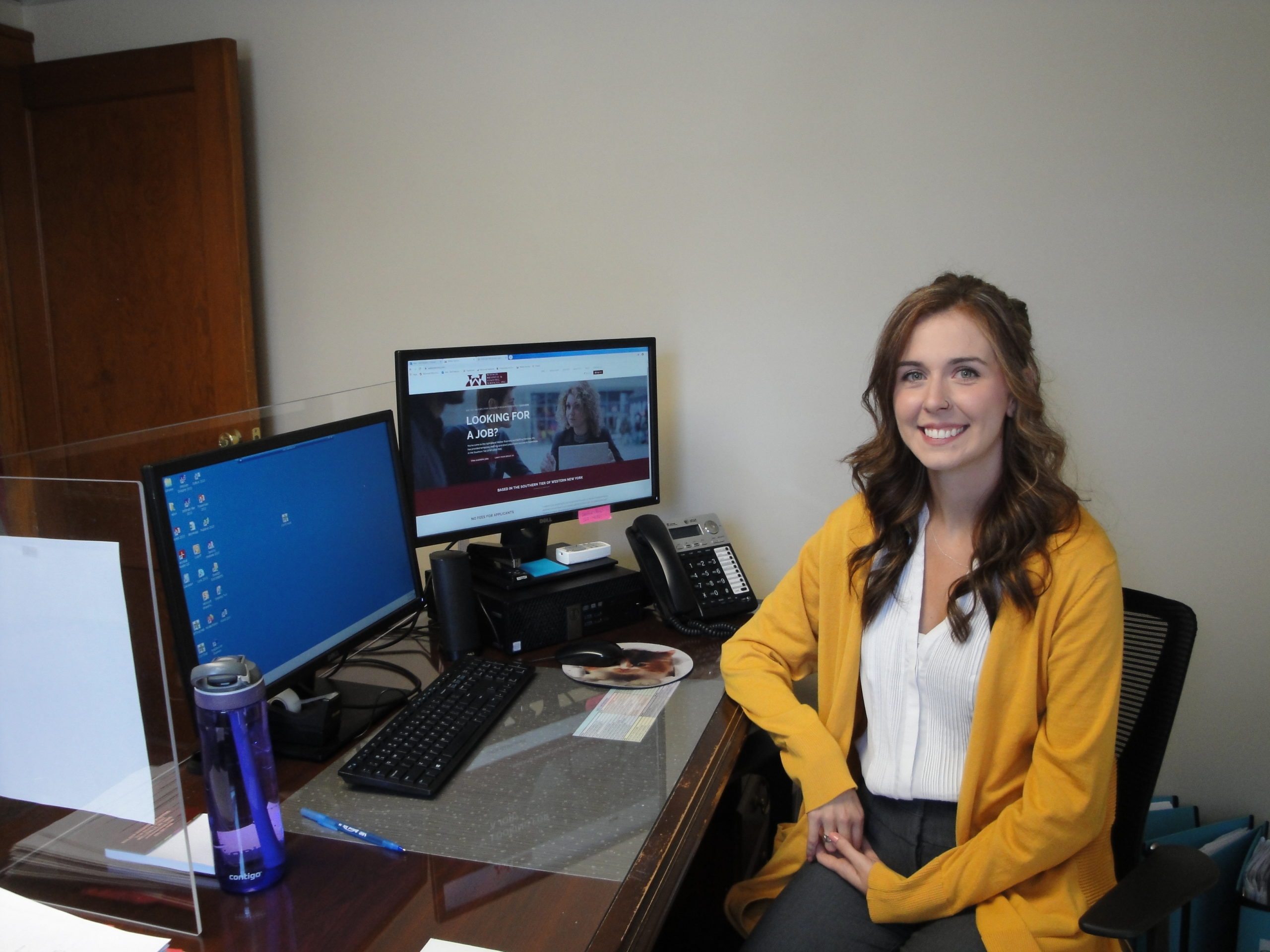 A picture of our recruiter, Britt Reid